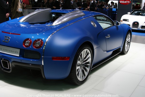 Bugatti Veyron Bleu de France (Salon de Genve)