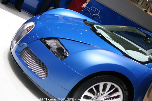 Bugatti Veyron Bleu de France 2009 (Salon de Geneve)
