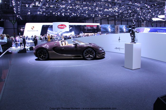 bugatti veyron les legendes de bugatti 2014 (salon de Genève 2014)