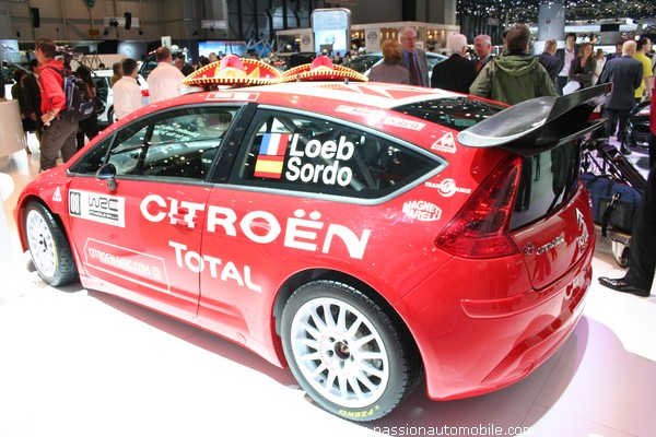 Citroen C4 WRC Loeb-Elena (Salon de Geneve 2008)