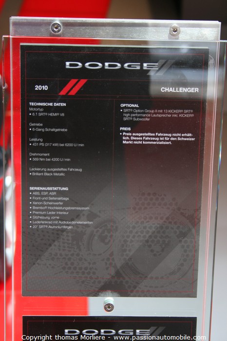 Dodge (Salon automobile de Genve 2010)