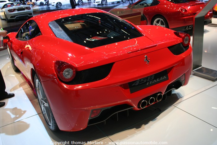 Ferrari 458 Italia 2010 (Salon automobile de Genve 2010)