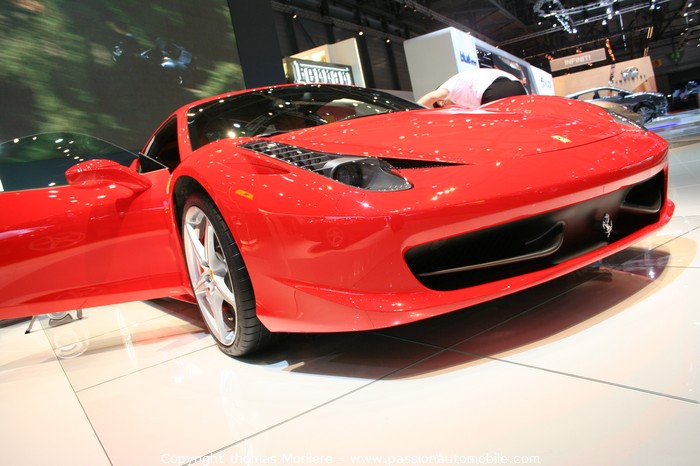 Ferrari 458 Italia 2010 (salon de Genve 2010)