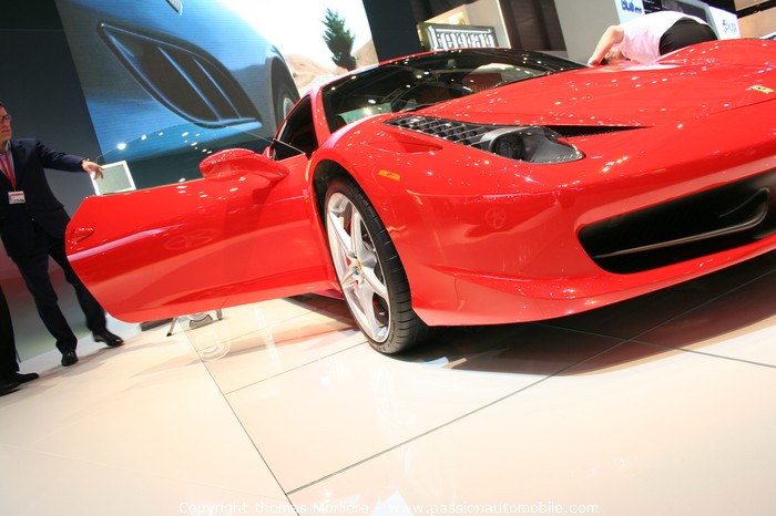 Ferrari 458 Italia 2010 (salon de Genve 2010)