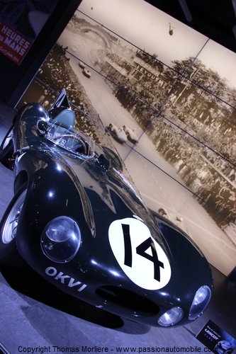 jaguar type d 24h du mans 1954 (salon de Genve 2014)