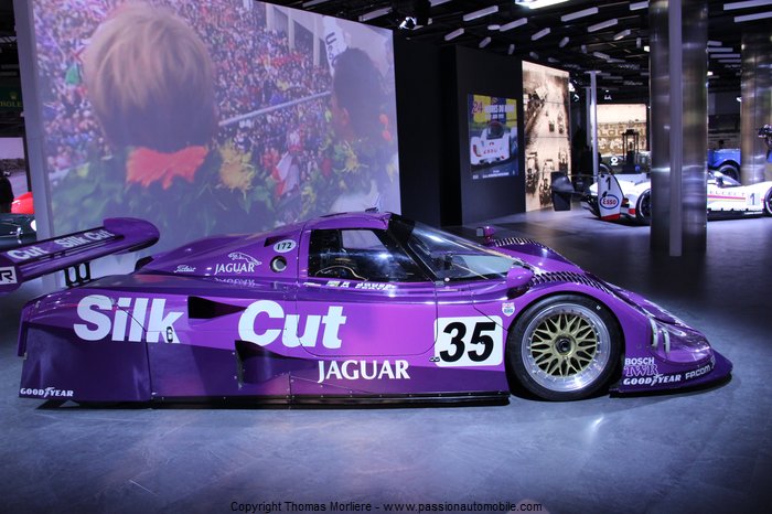 jaguar xjr 12 silk cut 24h du mans 1991 (salon de l'auto de geneve 2014)