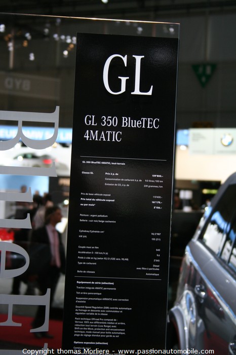 Mercedes GL 350 BlueTec 4MATIC 2010 (Salon de Geneve 2010)
