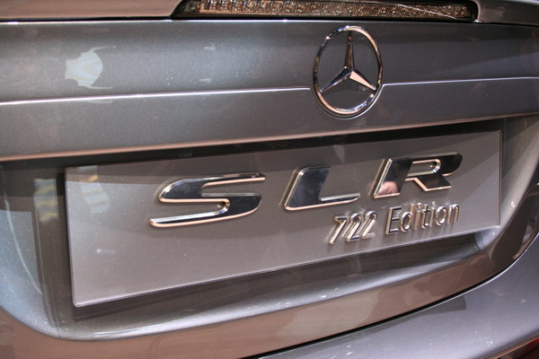 Mercedes SLR 722 Edition 2007 (SALON DE GENEVE 2007)