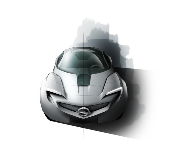 Concept-car Opel Flextrem GT/E  (Salon Auto de Genve 2010)