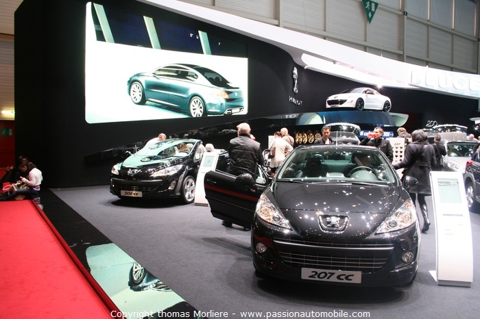 Peugeot au salon de Genve 2010