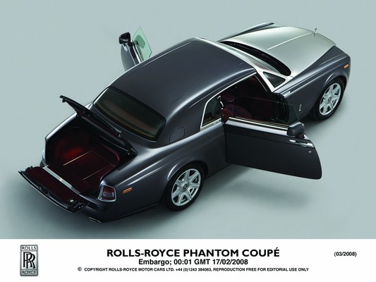 Rools-Royce Phantom Coup 2008 au SALON AUTO DE GENEVE 2008