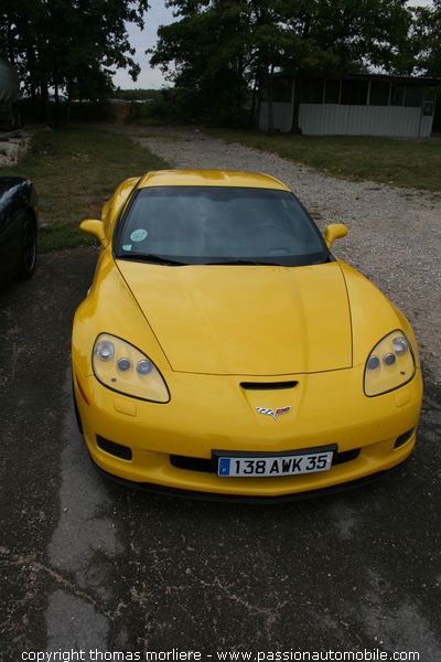 Corvette Z 06 (Trophe historique de Bourgogne 2007)