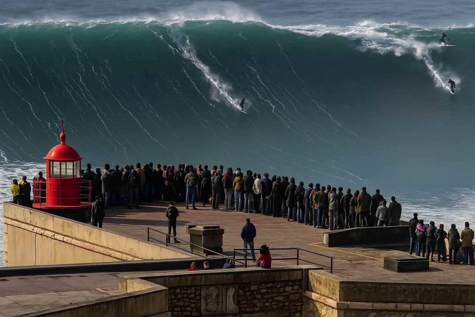 the four-story-high wave