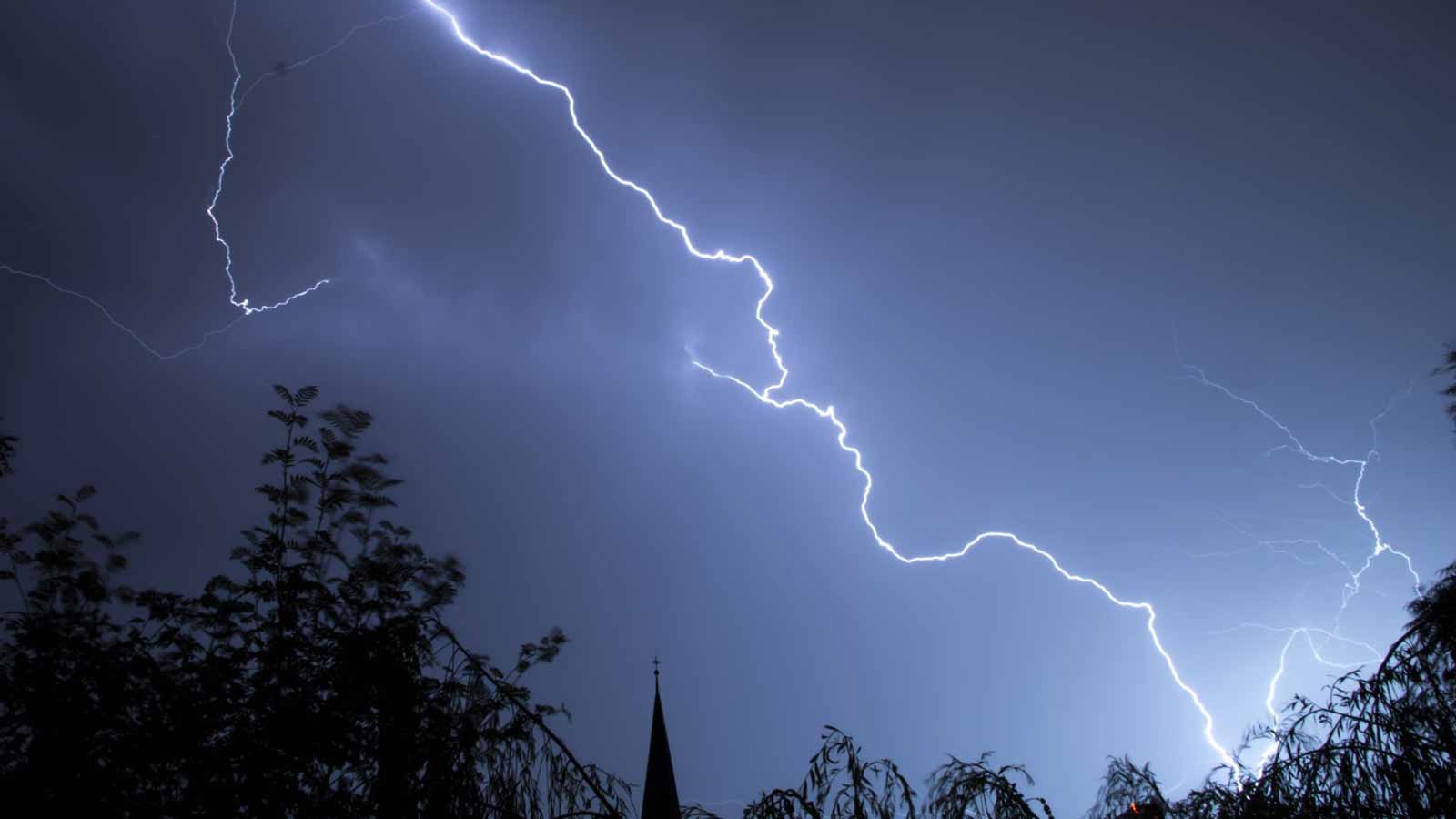orages violents