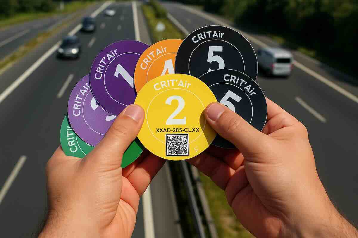 Les vignettes Crit’Air en France c’est terminé