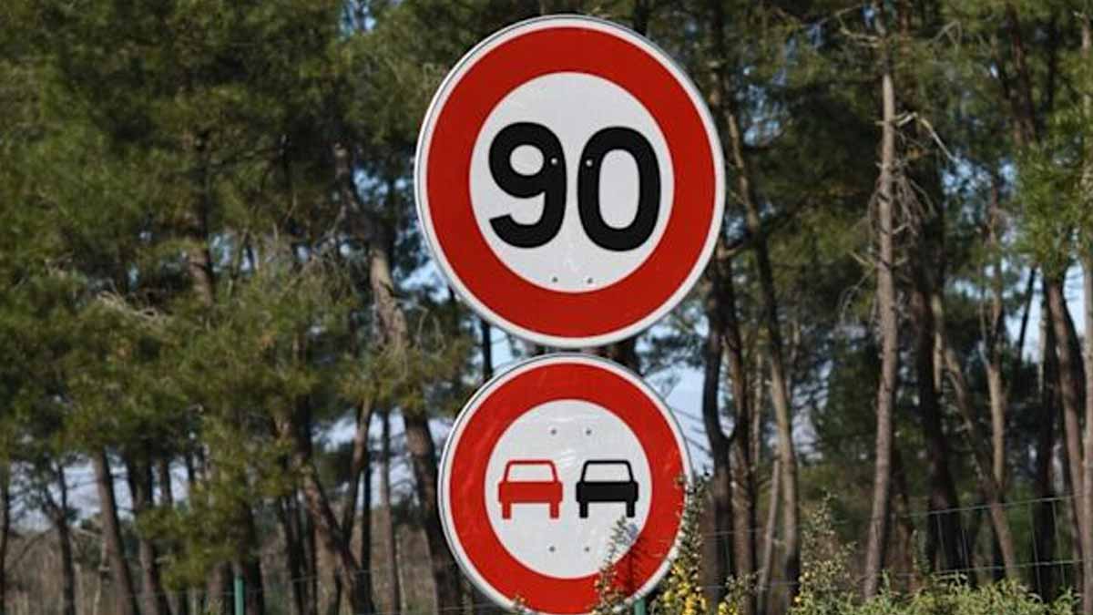 Retour aux 90 km/h