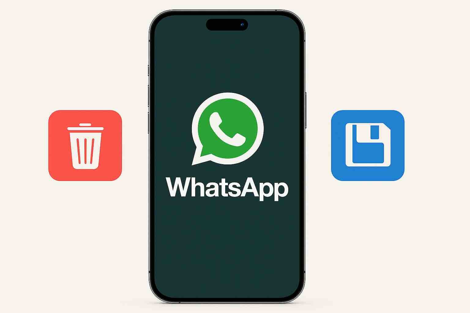 WhatsApp : Comment sauvegarder puis supprimer vos discussions